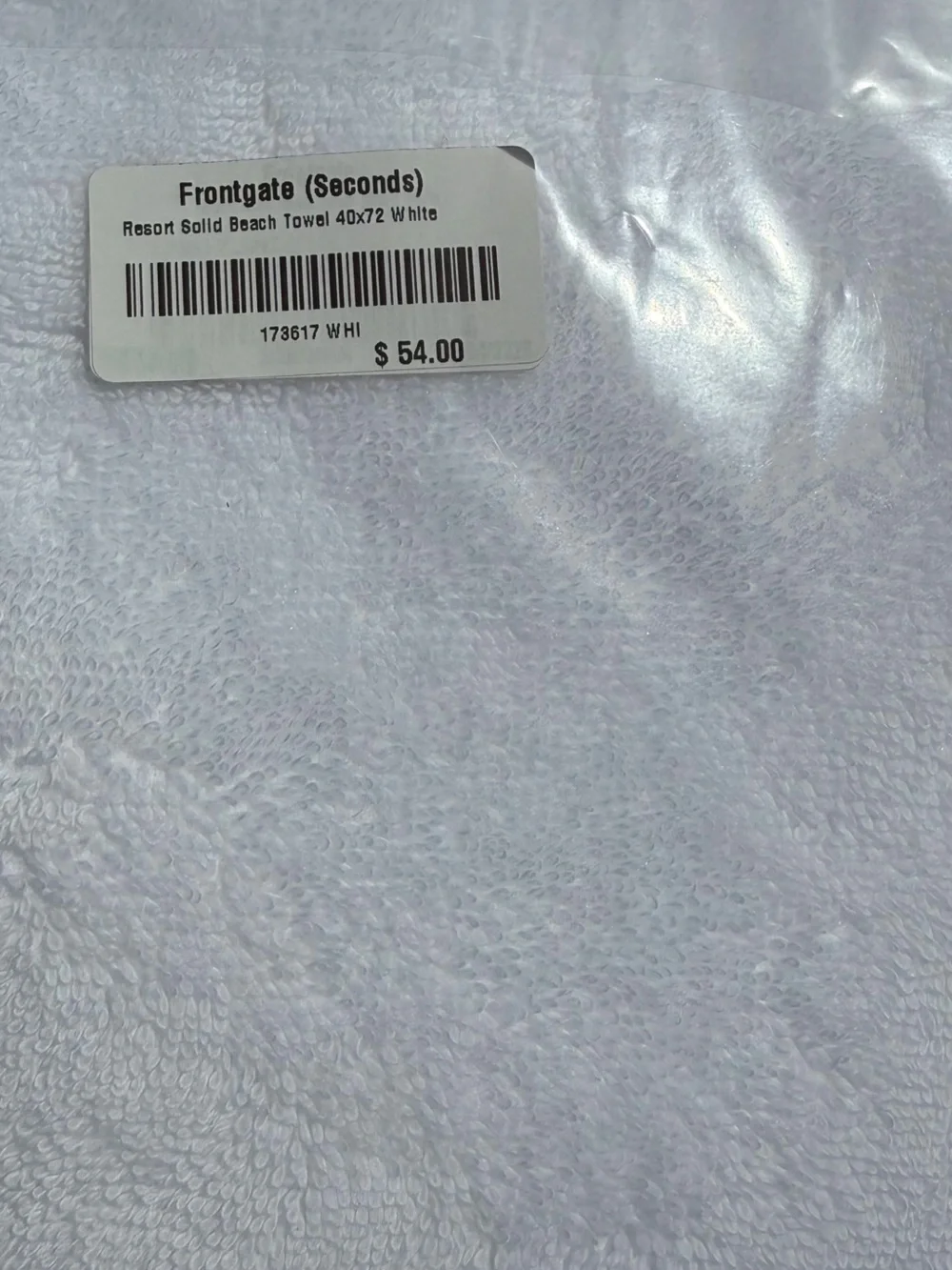Frontgate Resort Solid Beach Towel Set - 40 x 72 - NWT